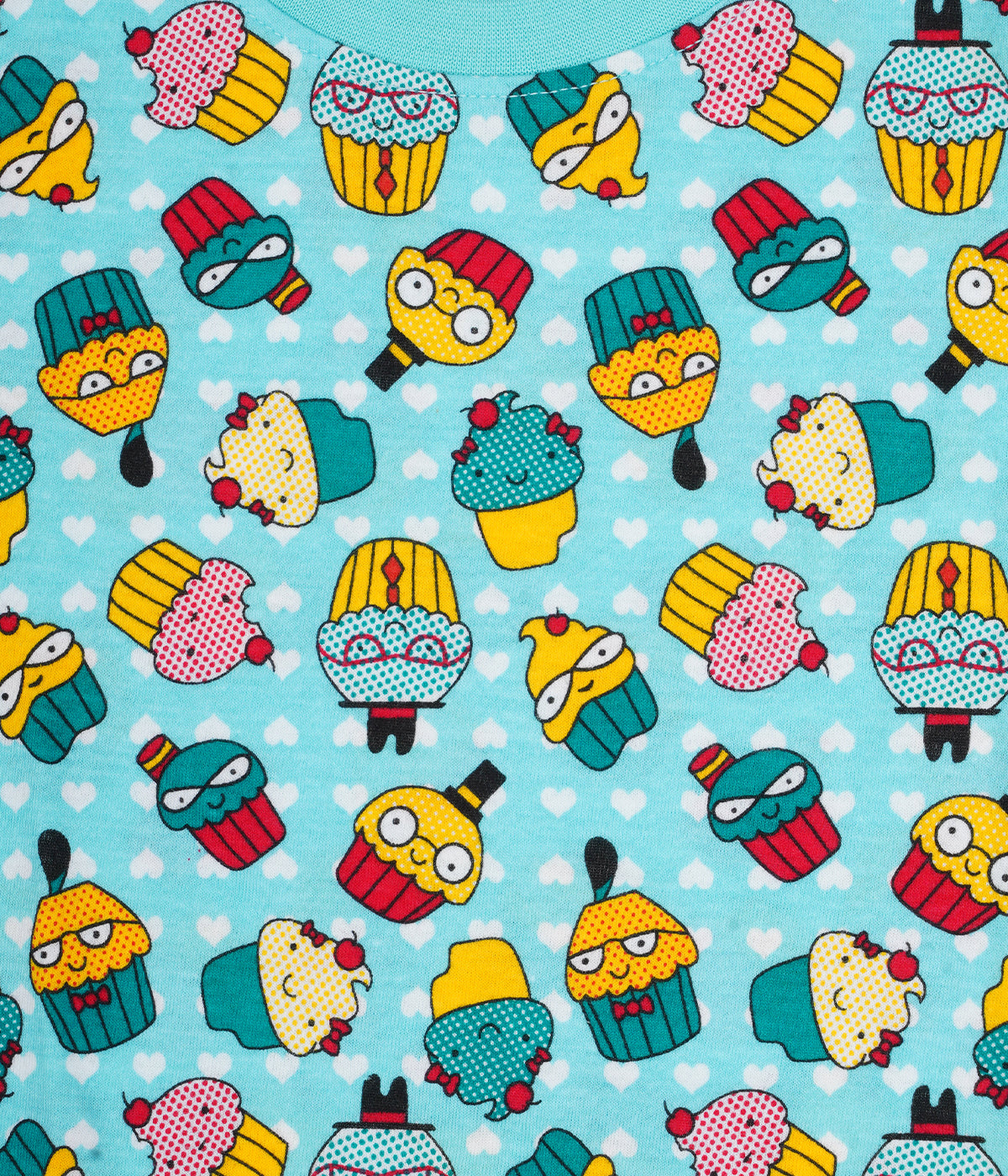 Adorable Green Cotton Rich Cupcake Co-ord Sets for Kids