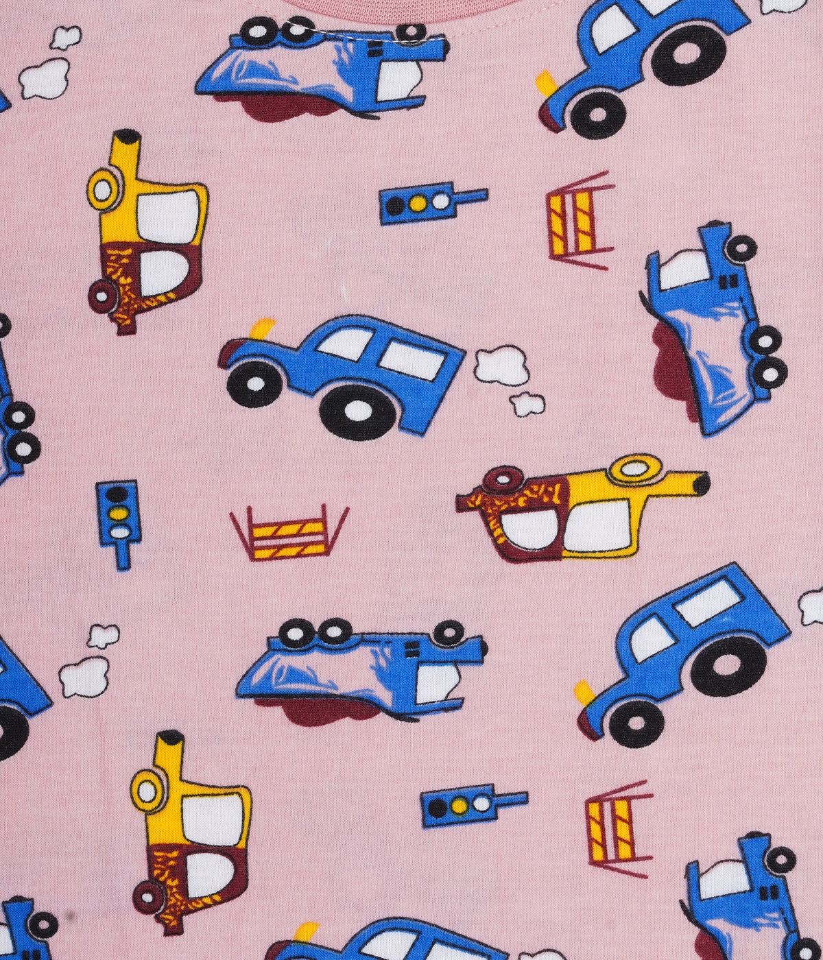 Pretty in Pink: Cotton-Rich Car Co-ord Set for Kids