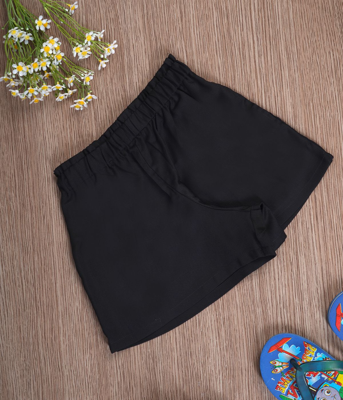 Playtime Fun with Mickey Mouse: Kidislious' Black and White Shorts Set!