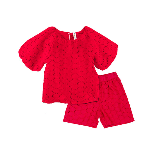 Kidilisious SuperSoft Embroidered with Linning Coord Sets for girls