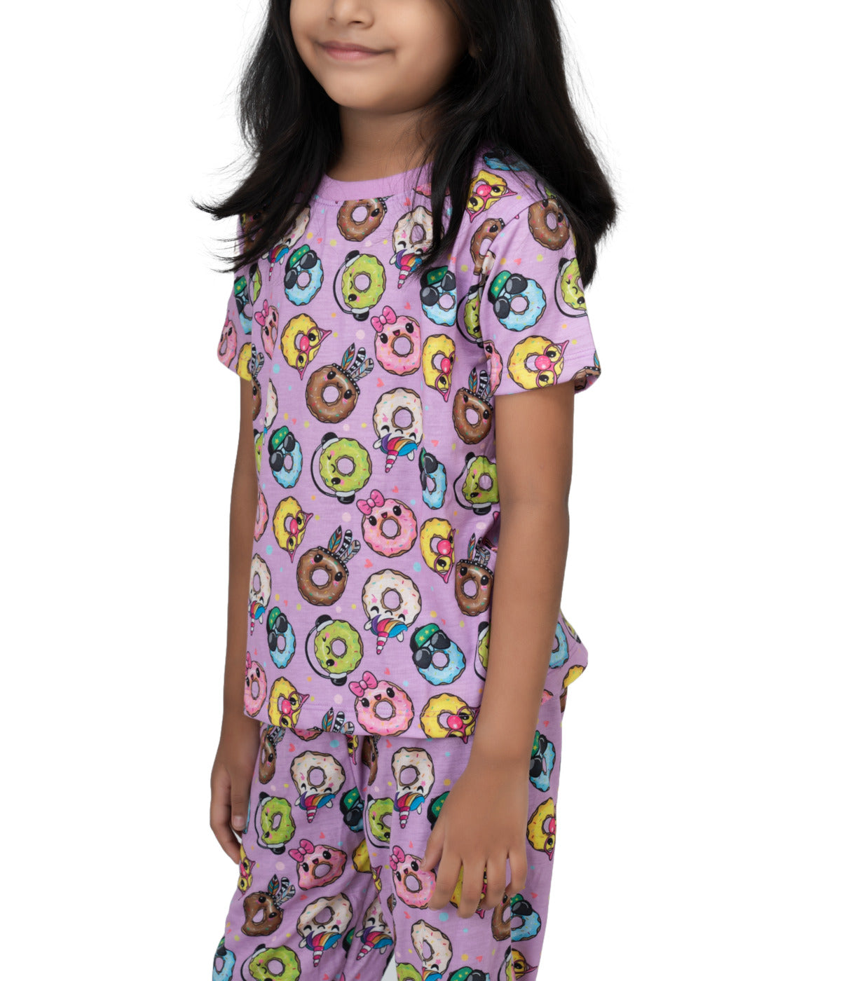 Kidilisious Donut Pyjamas - Sweet Dreams in Lilac Purple!