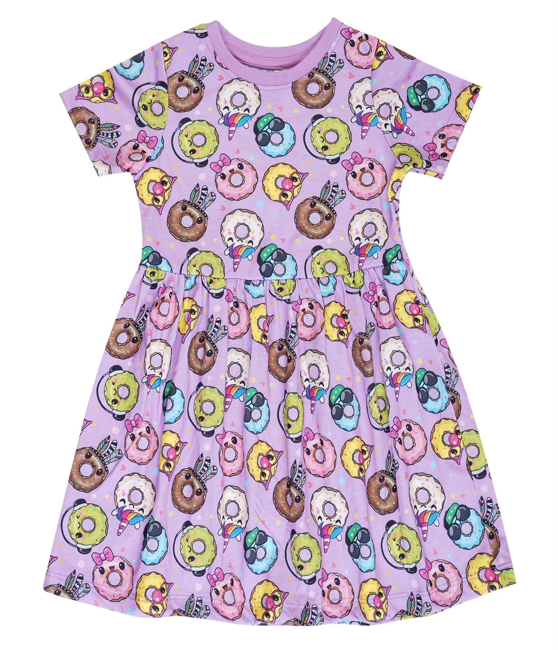 Kidilisious Purple Girls Dress