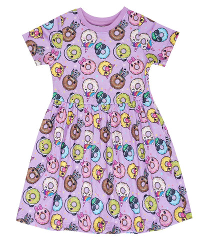 Kidilisious Purple Girls Dress